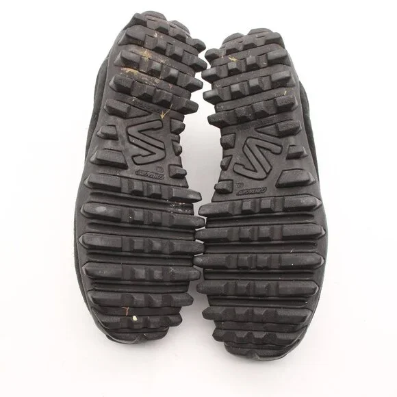 Salomon Contagrip CX Thinsulate slip on Black Suede Women's Size 8 Trail Shoes - Picture 7 of 11